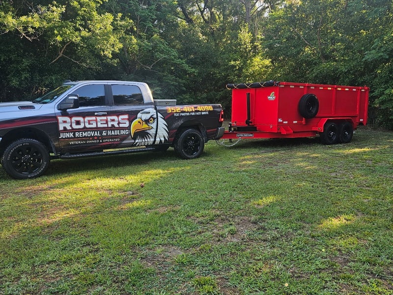 Dumpster rental and hauling option